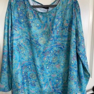 Women's Gorgeous Handkerchief Tunic, Size 3X.